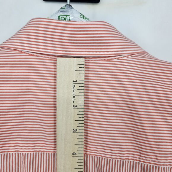 Tommy Bahama Shirt Mens Extra Large Button Up Pima Cotton Ombre Striped XL - Picture 4 of 9